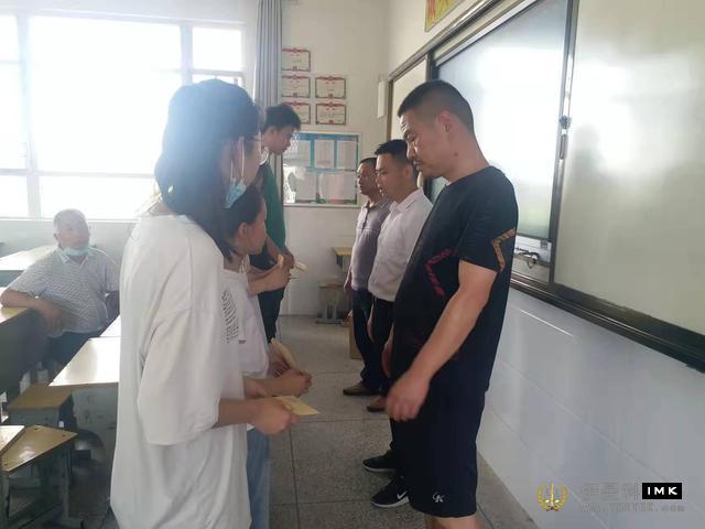 Lions Club of Shenzhen supports needy students of Luodian Middle School in Jingshan City news 图1张